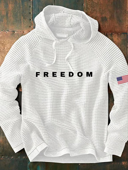 Men'S Casual Printed Long-Sleeved Sweatshirt