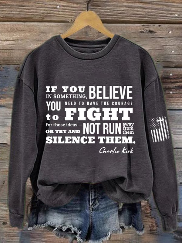 Women's Charlie Kirk Regular Sweatshirt