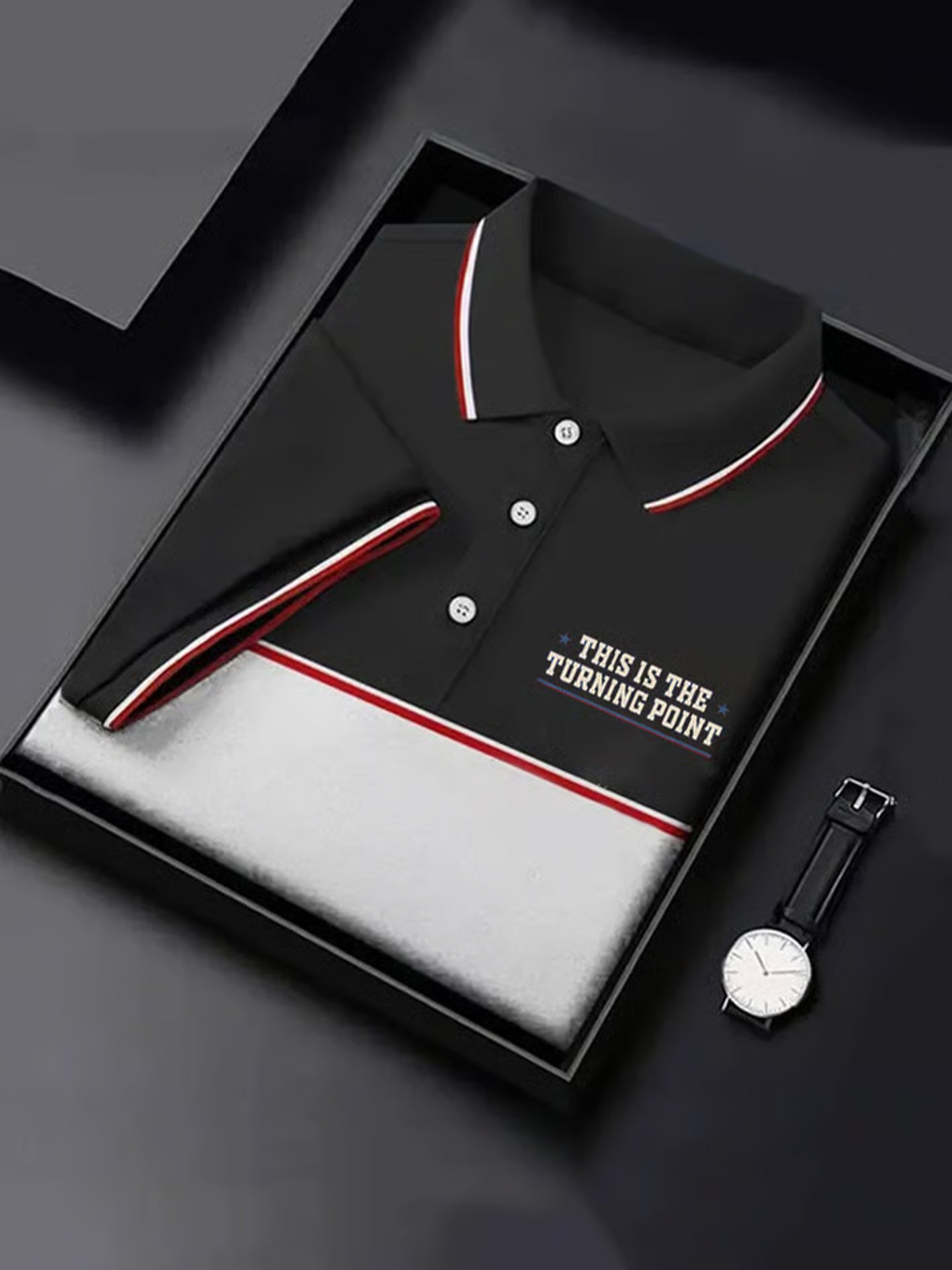 Men's This is the Turning Point Print polo shirt