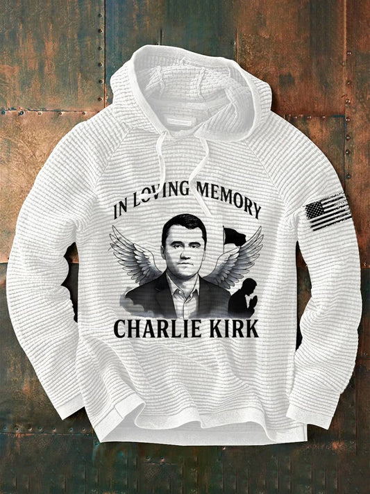 Men's Charlie Kirk French Terry Hoodie