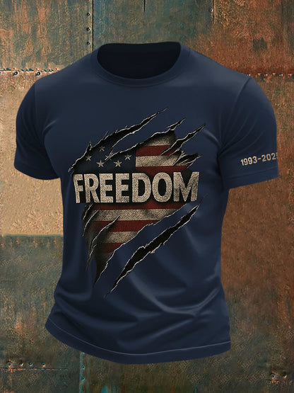 Men's Freedom Is Not Free R.I.P Charlie Kirk Short Sleeve T-shirt