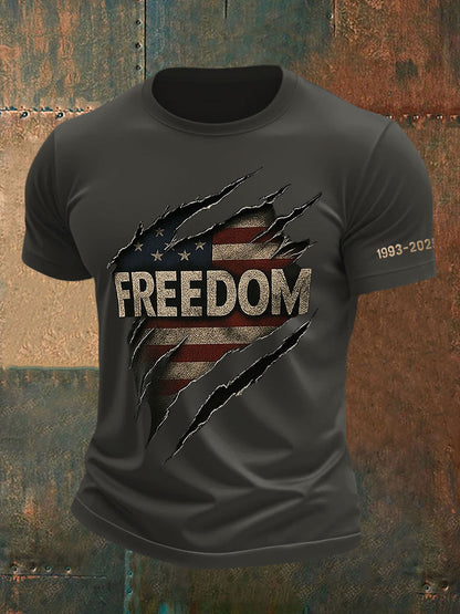 Men's Freedom Is Not Free R.I.P Charlie Kirk Short Sleeve T-shirt