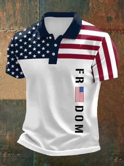 Men's Freedom Charlie Kirk Printed Shirt