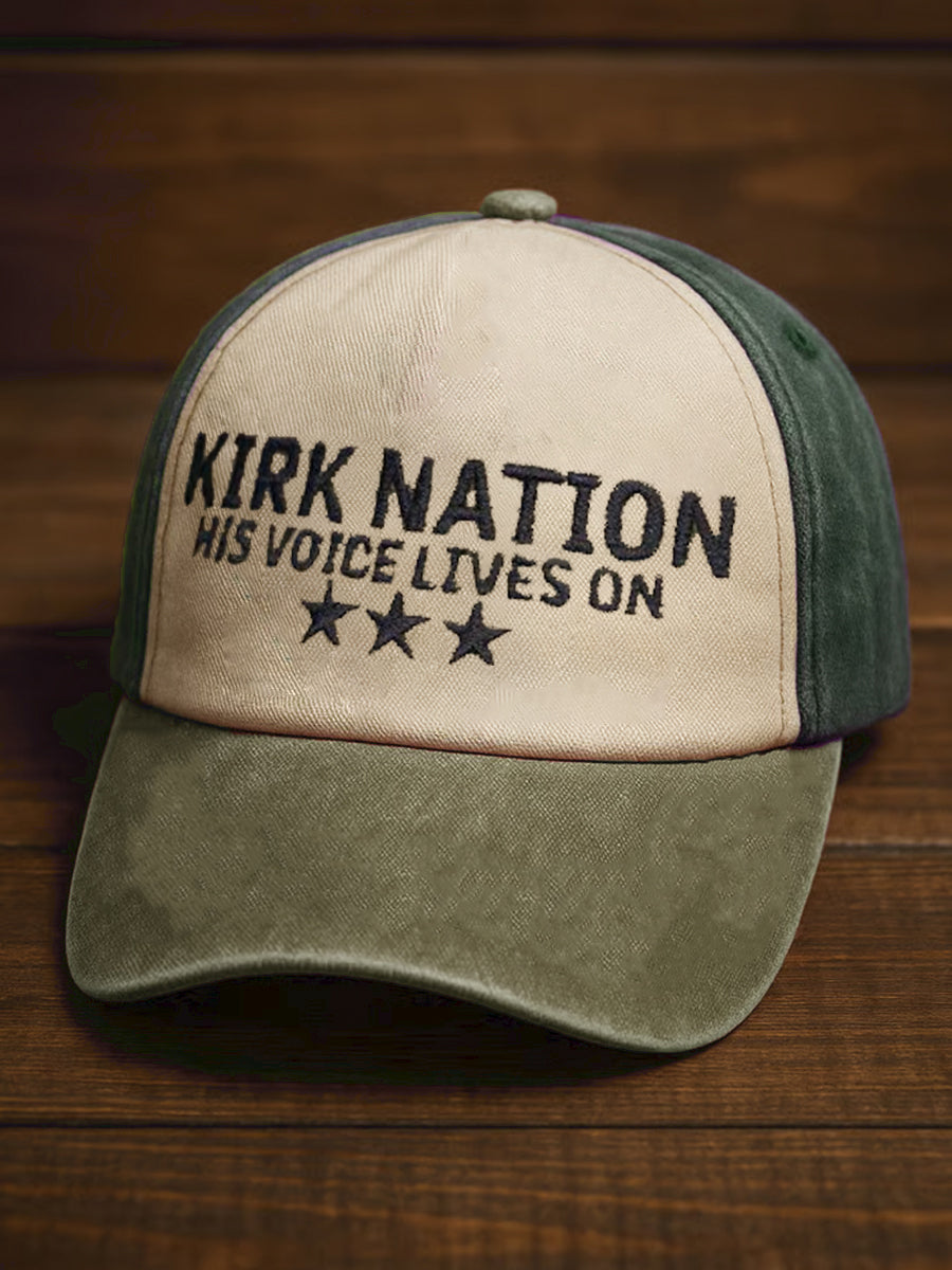 UnisexCharlie Kirk Design Print Hat