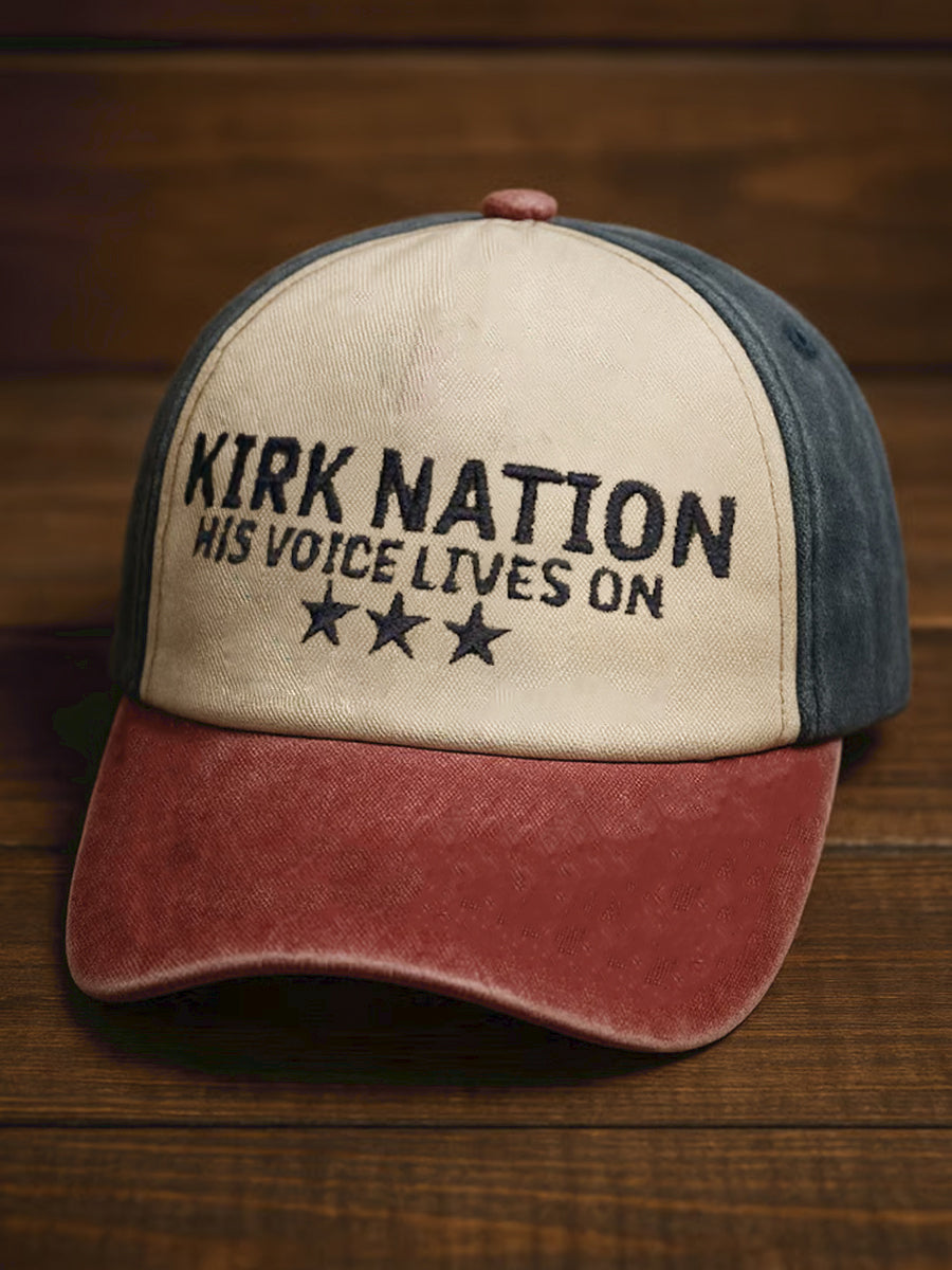UnisexCharlie Kirk Design Print Hat