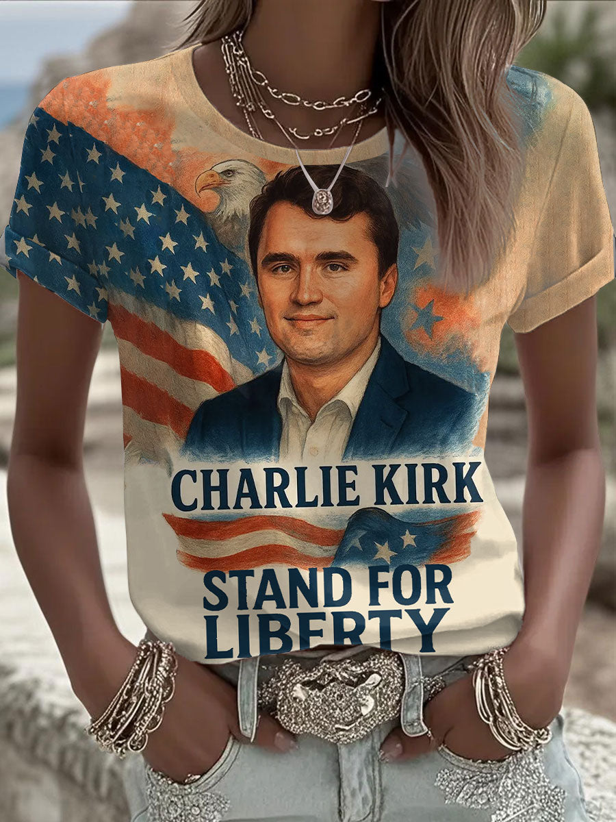 Women's Patriotic T-shirt