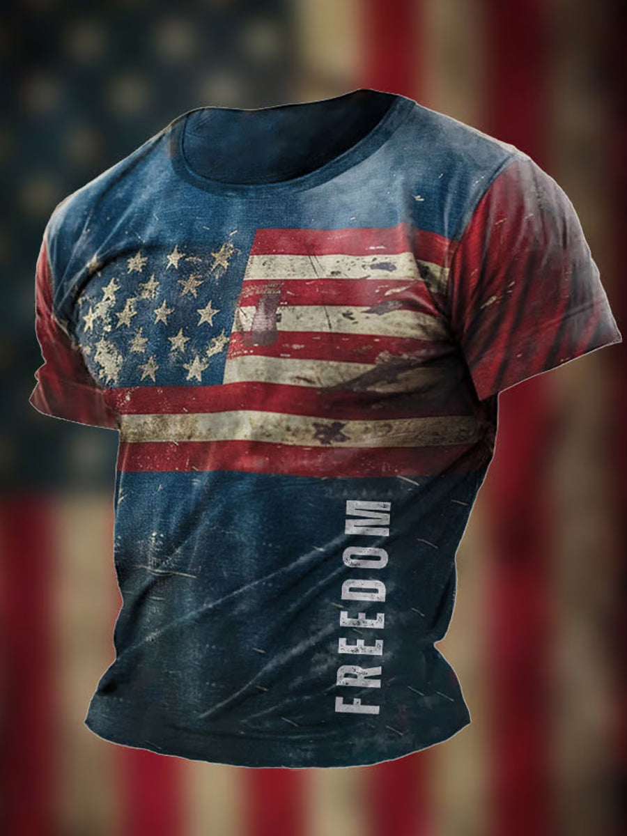 Men's Charlie Kirk Turning Point USA Trump Commemorative T-Shirt