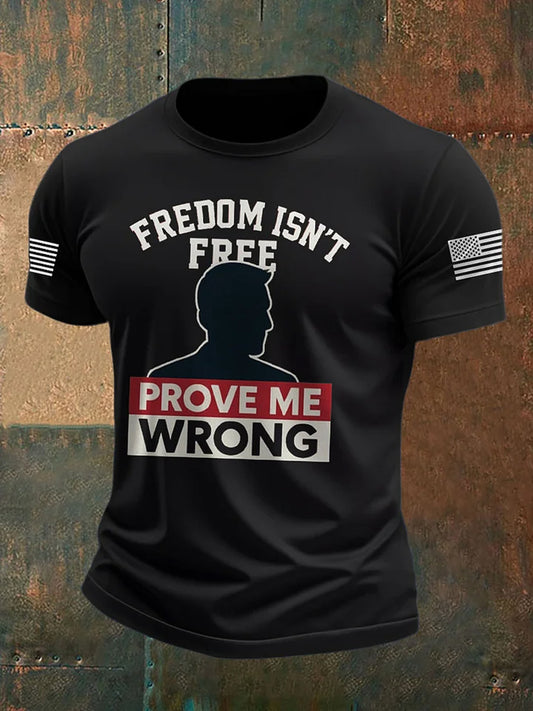 Men's Charlie Kirk Turning Point USA Trump Commemorative T-Shirt