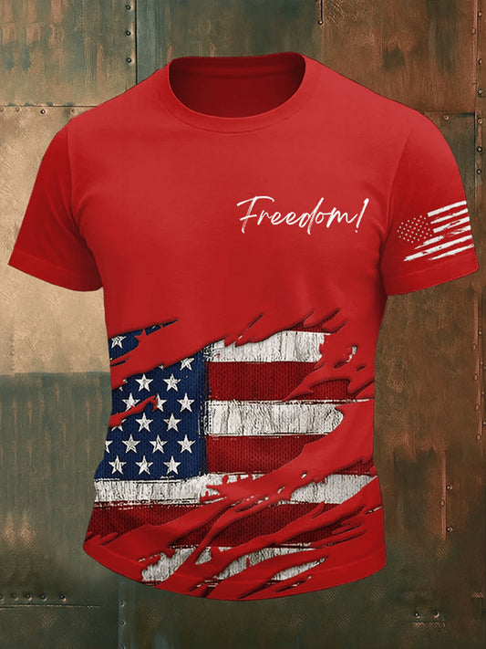 Men's Charlie Kirk Turning Point USA Trump Commemorative T-Shirt