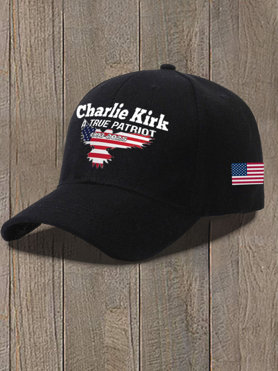 Unisex Charlie Kirk Turning Point Design Print Hat