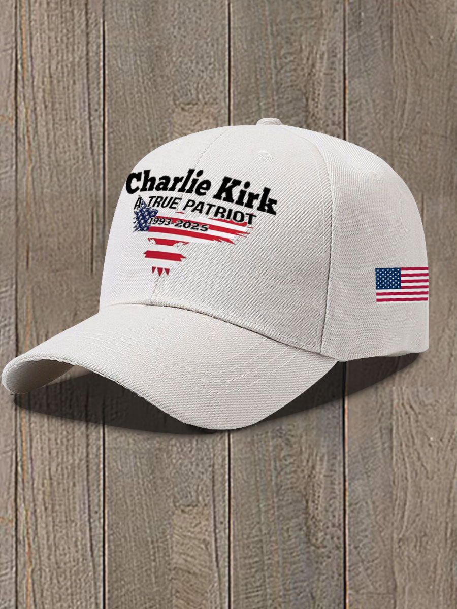 Unisex Charlie Kirk Turning Point Design Print Hat