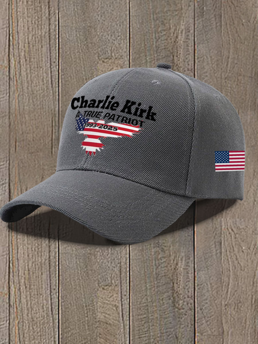 Unisex Charlie Kirk Turning Point Design Print Hat