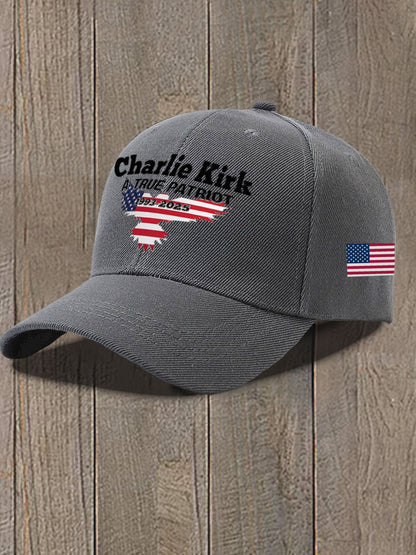 Unisex Charlie Kirk Turning Point Design Print Hat