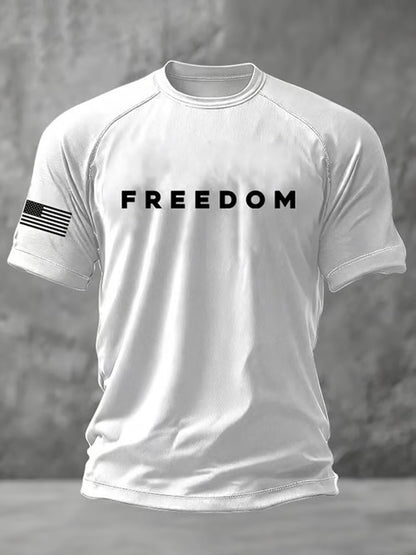 Men's Freedom Is Not Free R.I.P Charlie Kirk Short Sleeve T-shirt