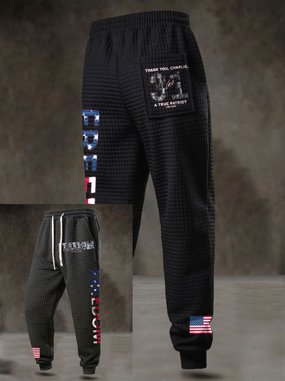 Men's Freedom True Patriot Printed Pants
