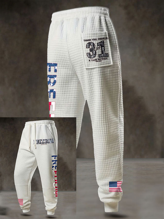 Men's Freedom True Patriot Printed Pants
