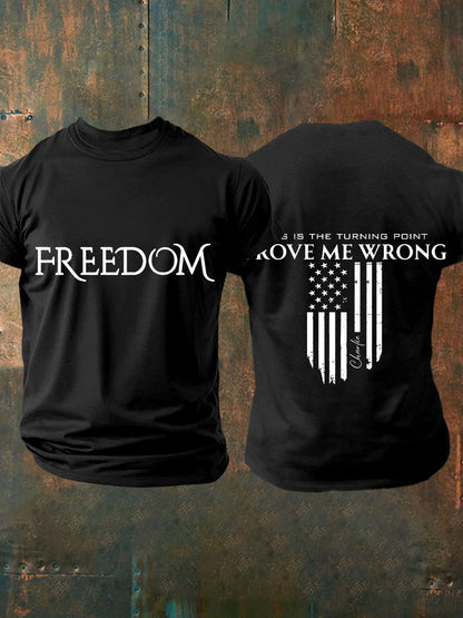 Men's Patriot Hoodie T-shirt