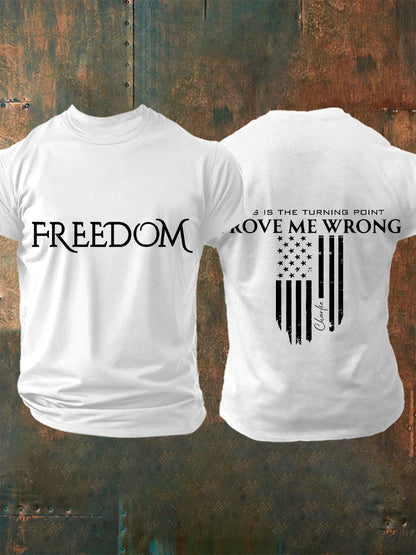 Men's Patriot Hoodie T-shirt