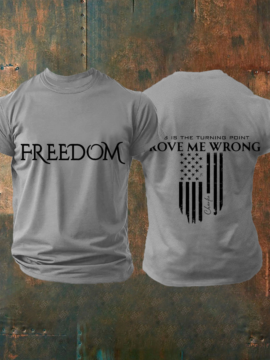 Men's Patriot Hoodie T-shirt