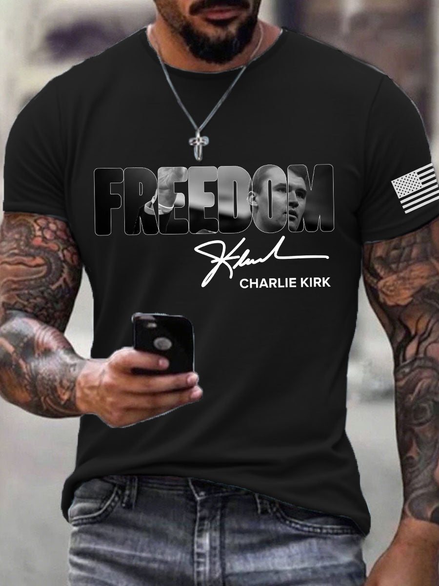 Men's Patriot Hoodie T-shirt