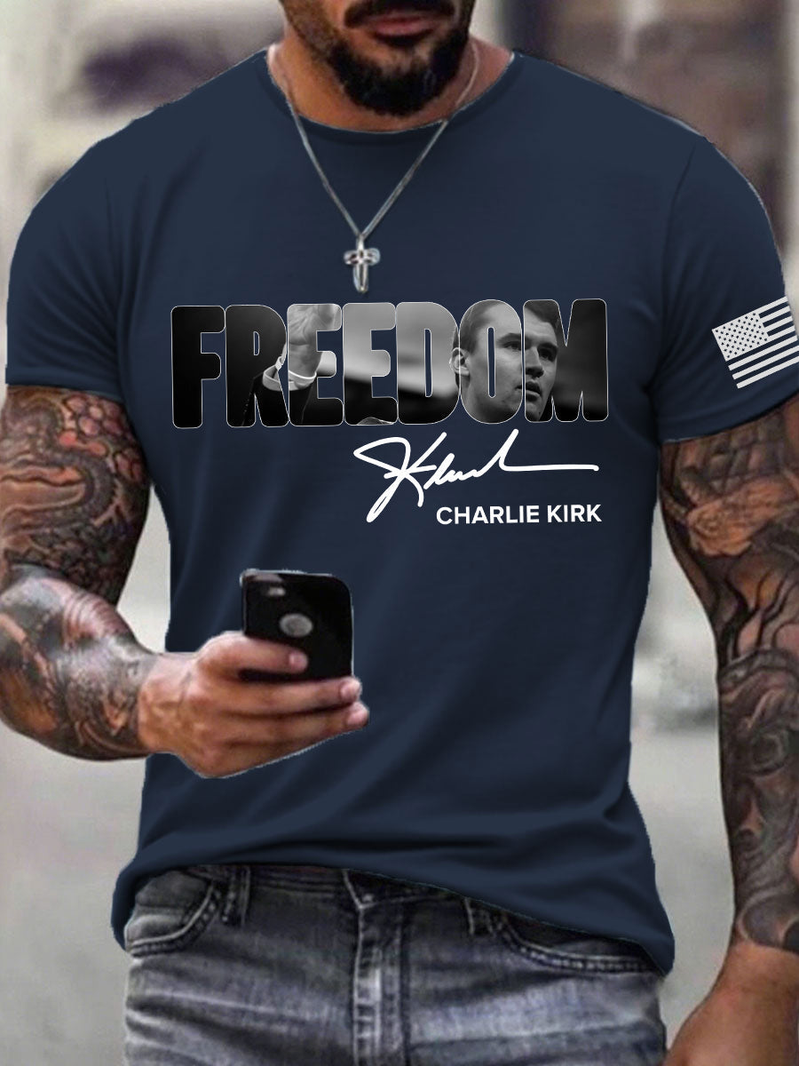 Men's Patriot Hoodie T-shirt