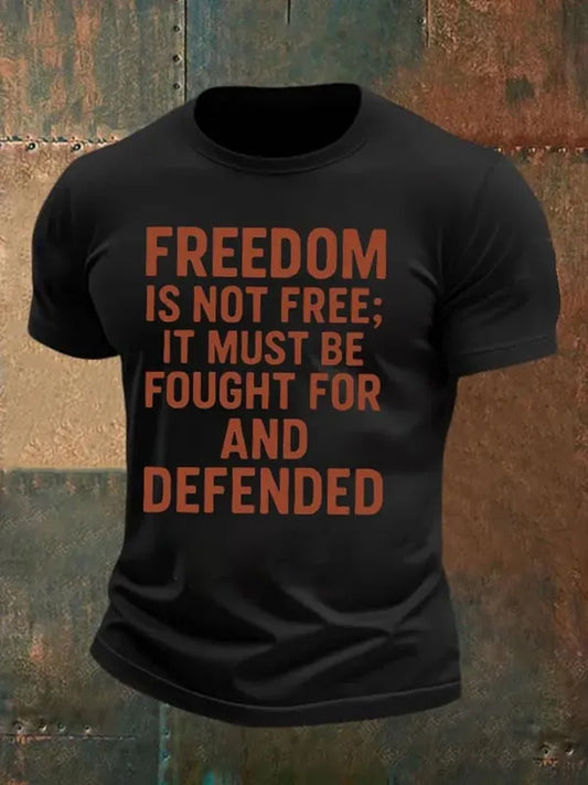 Men's Charlie Kirk Turning Point USA Trump Commemorative T-Shirt