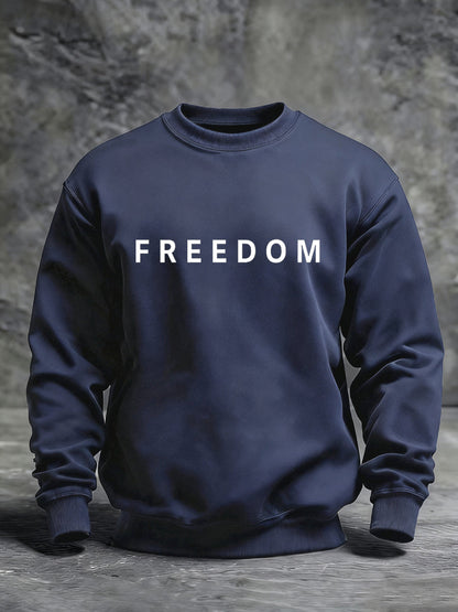 Men's Freedom Is Not Free R.I.P Charlie Kirk Long Sleeve Sweater