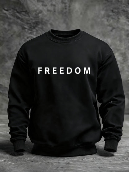 Men's Freedom Is Not Free R.I.P Charlie Kirk Long Sleeve Sweater