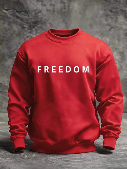 Men's Freedom Is Not Free R.I.P Charlie Kirk Long Sleeve Sweater