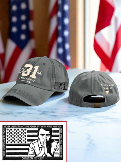 Unisex Freedom True Patriot Print Hat
