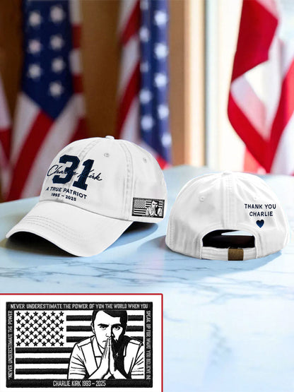 Unisex Freedom True Patriot Print Hat