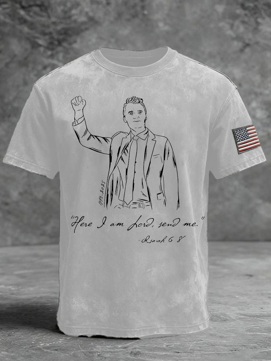 Men's Charlie Kirk Short Sleeves T-shirt