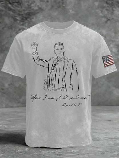 Men's Charlie Kirk Short Sleeves T-shirt
