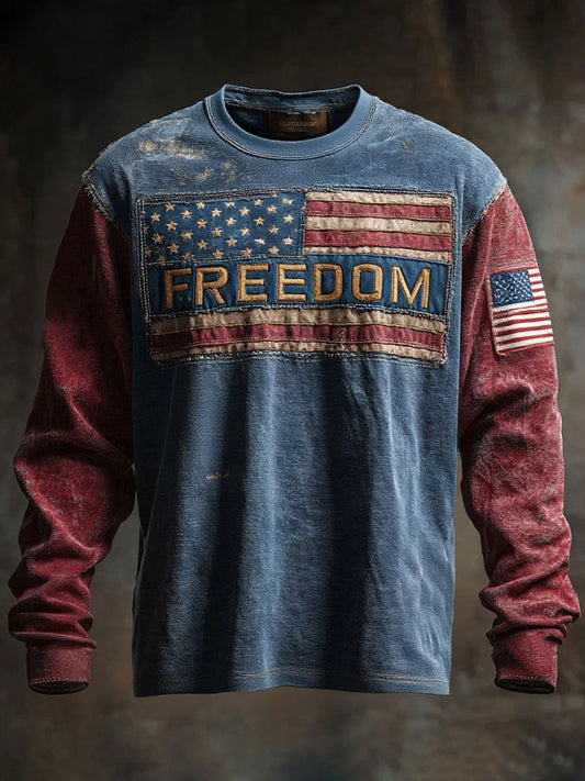Men's Freedom casual T-shirt