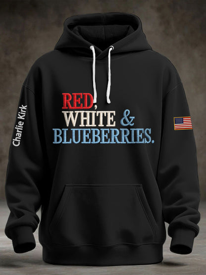 Men's "Red White & Blueberries" hoodie