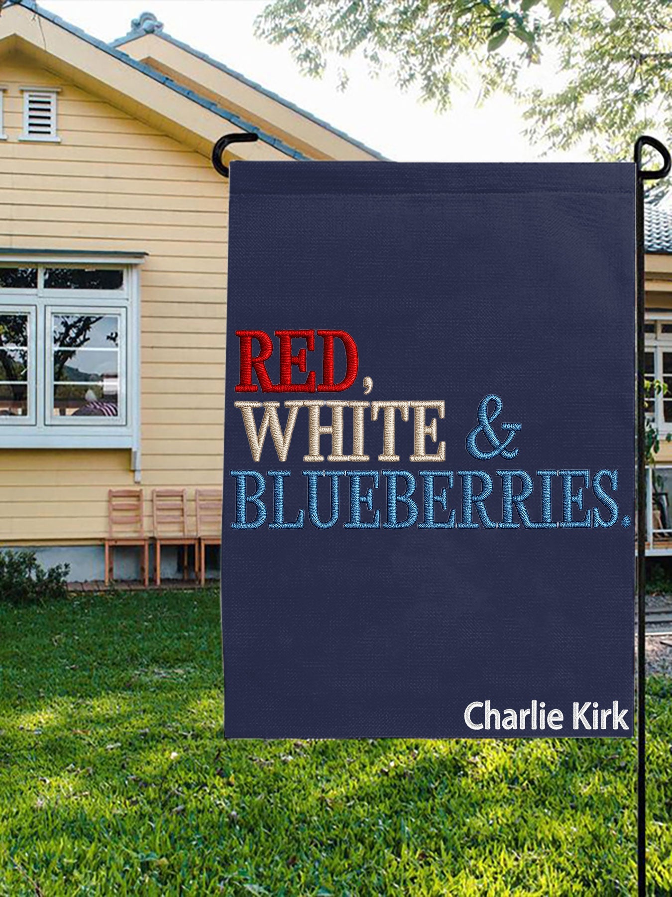 "Red White & Blueberries" Garden Flag 30*45