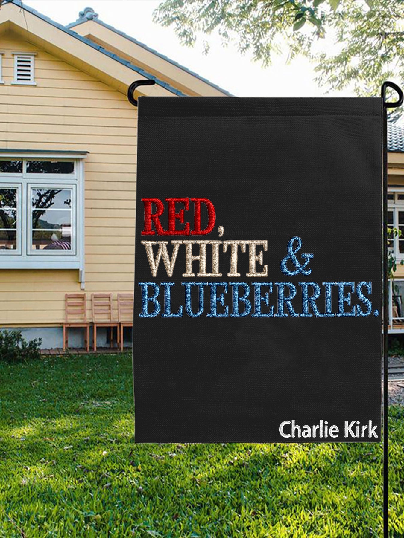"Red White & Blueberries" Garden Flag 30*45