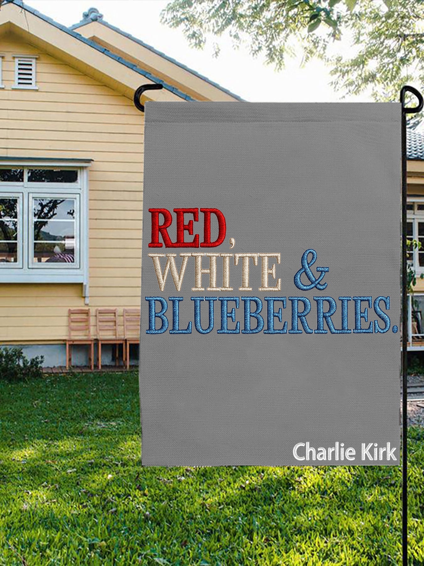 "Red White & Blueberries" Garden Flag 30*45
