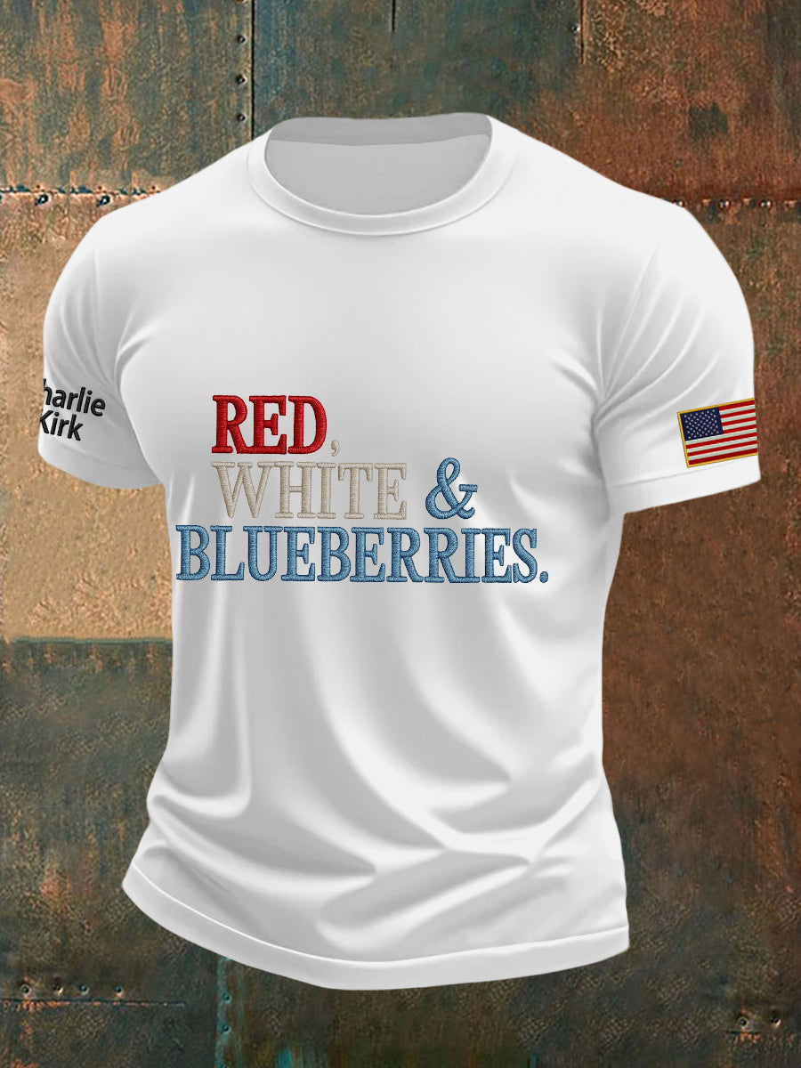 Men's 'Red White & Blueberries' T-shirt