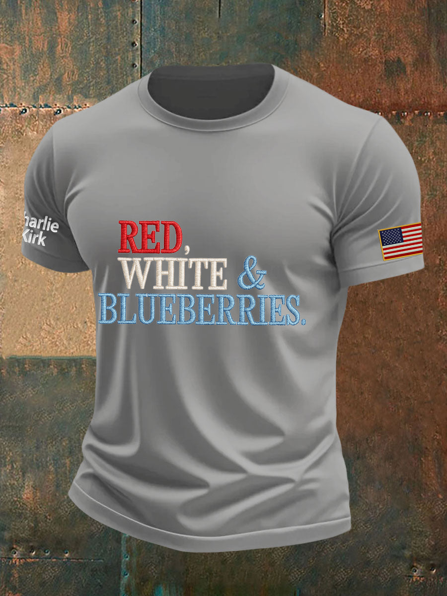 Men's 'Red White & Blueberries' T-shirt
