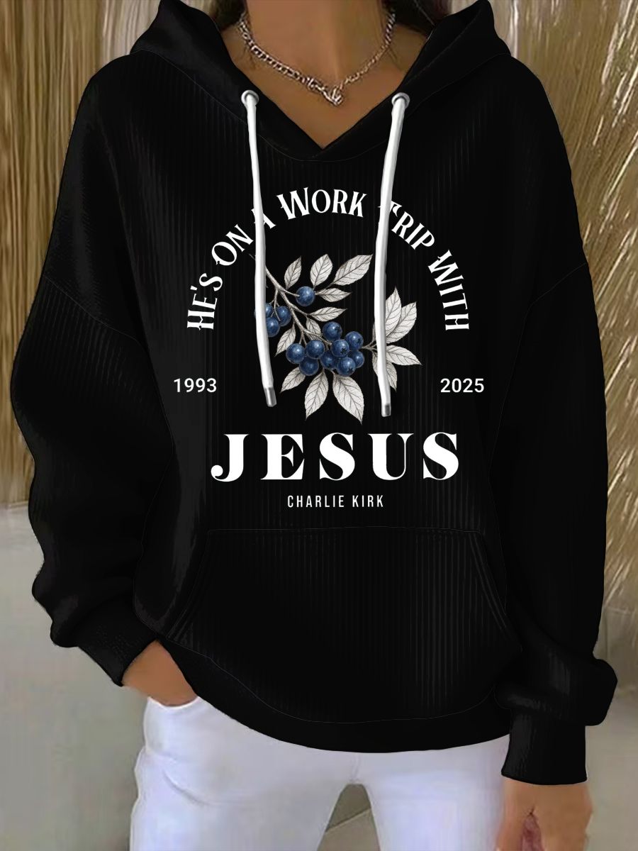 Women's Charlie Kirk Jesus  Printed Tops