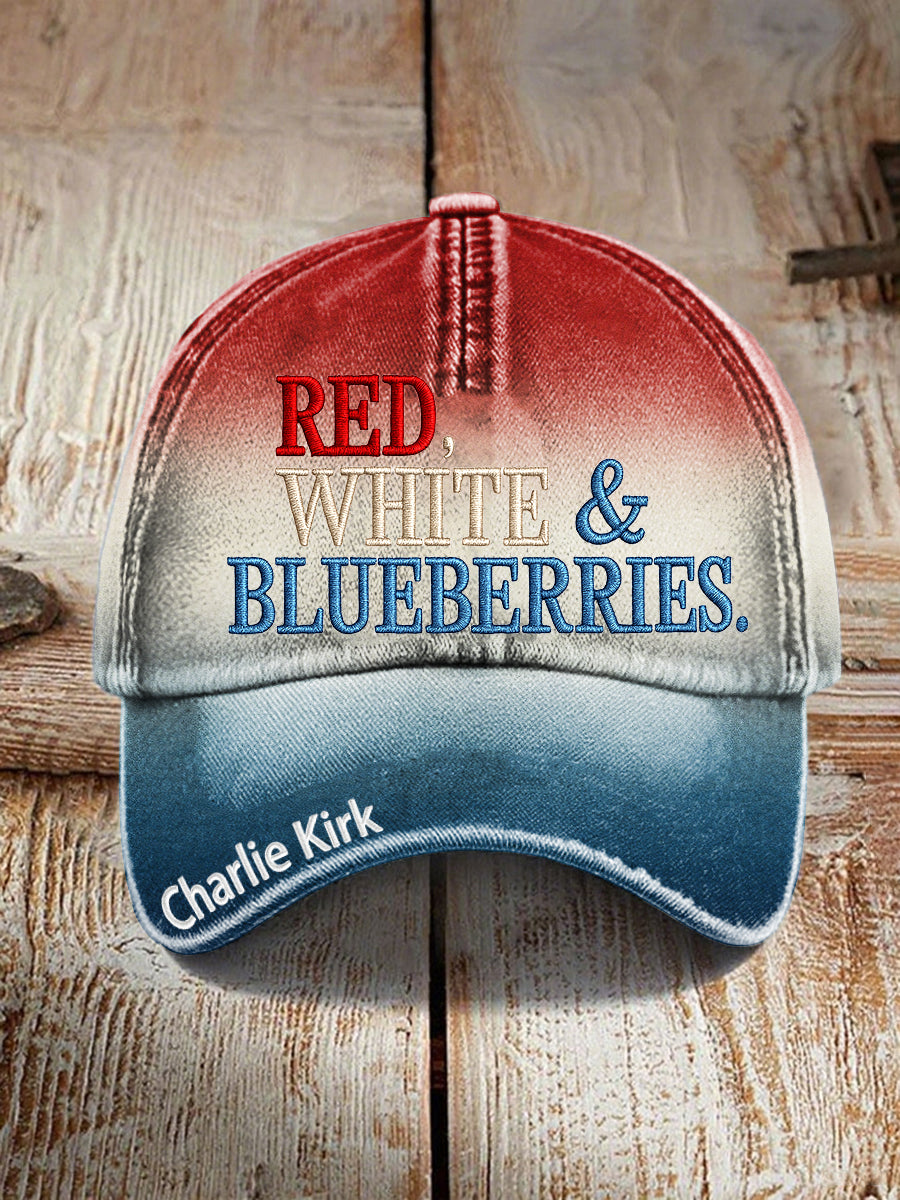 Unisex 'Red White & Blueberries' hat