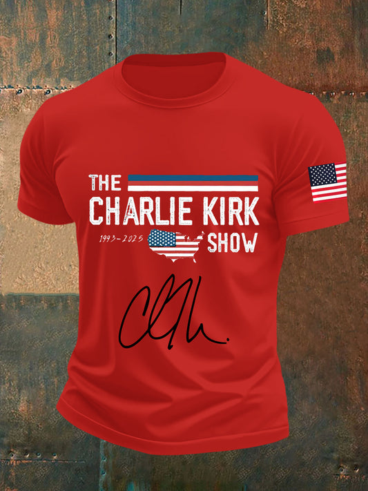 Men's THE CHARLIE KIRK SHOW 1993-2025 T-shirt