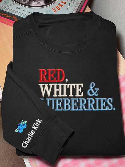 Women's 'Red White & Blueberries' sweatshirt