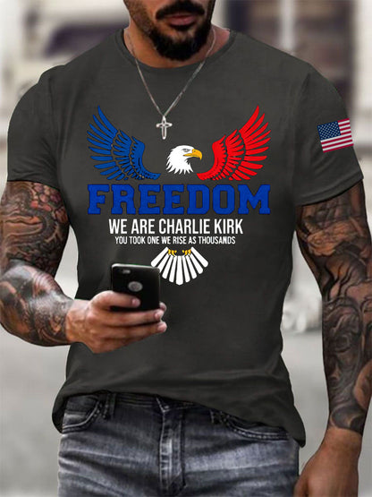 Men's Freedom You Took One We Rise As Thousands Short-sleeved T-shirt