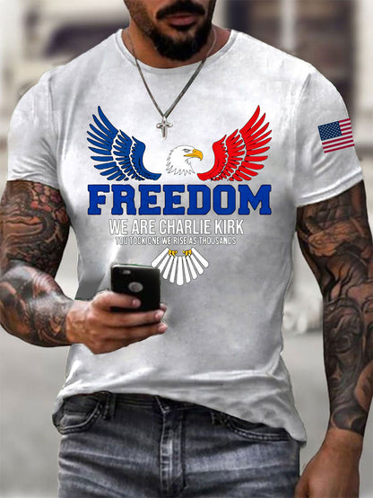 Men's Freedom You Took One We Rise As Thousands Short-sleeved T-shirt