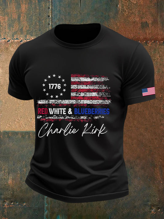 Men's 'Red White & Blueberries' T-shirt