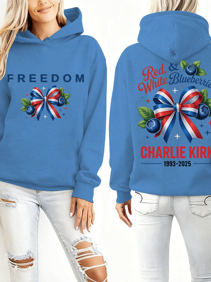 Women's "Red White & Blueberries" hoodie