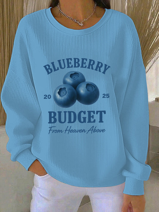 Women's 'Red White & Blueberries' sweatshirt