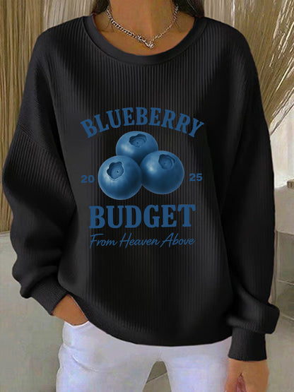 Women's 'Red White & Blueberries' sweatshirt